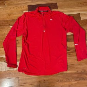 Nike Running 1/4 Zip Element Pullover - Large